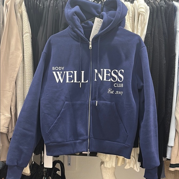 Cotton On Blue Wellness Club Hoodie - Picture 1 of 3